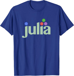 Julia Programming Language Coder and Software Developers T-Shirt - T-Shirt | Royal