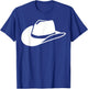 Cowboy hat T-Shirt - T-Shirt | Royal