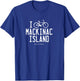 I Love Biking Mackinac Island Michigan T-Shirt - T-Shirt | Royal