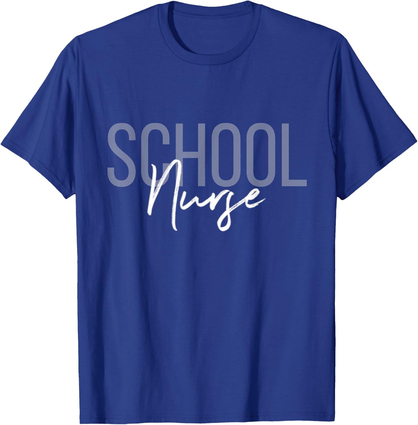 School Nurse Back to School T-Shirt - T-Shirt | Royal