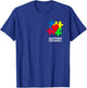 Autism Awareness Pocket Love Heart Puzzle Pieces T-Shirt - T-Shirt | Royal