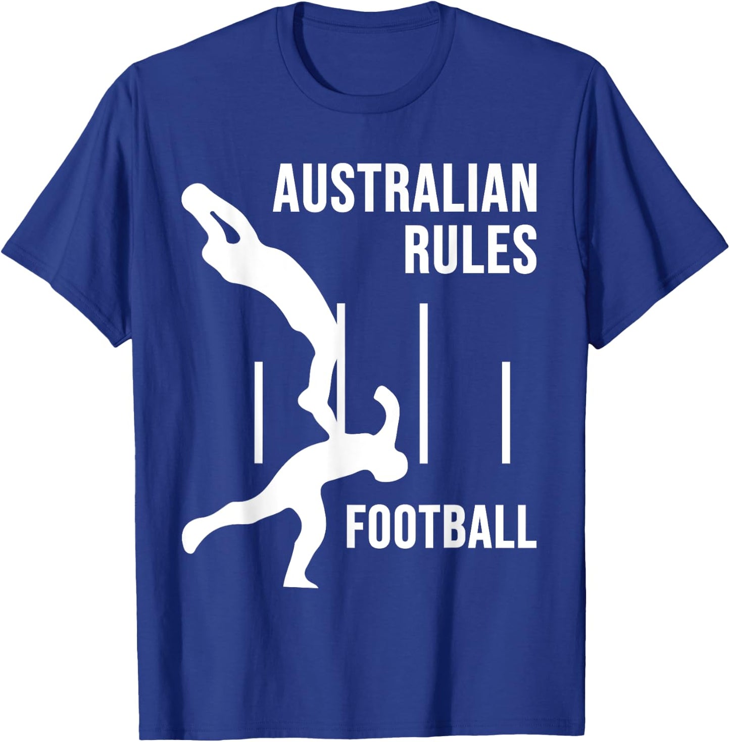 Great Aussie Sport Gift - Australian Rules Football Lovers T-Shirt - T-Shirt | Royal