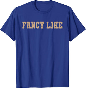 Funny Line Dancing Country Western Fancy Like T-Shirt - T-Shirt | Royal