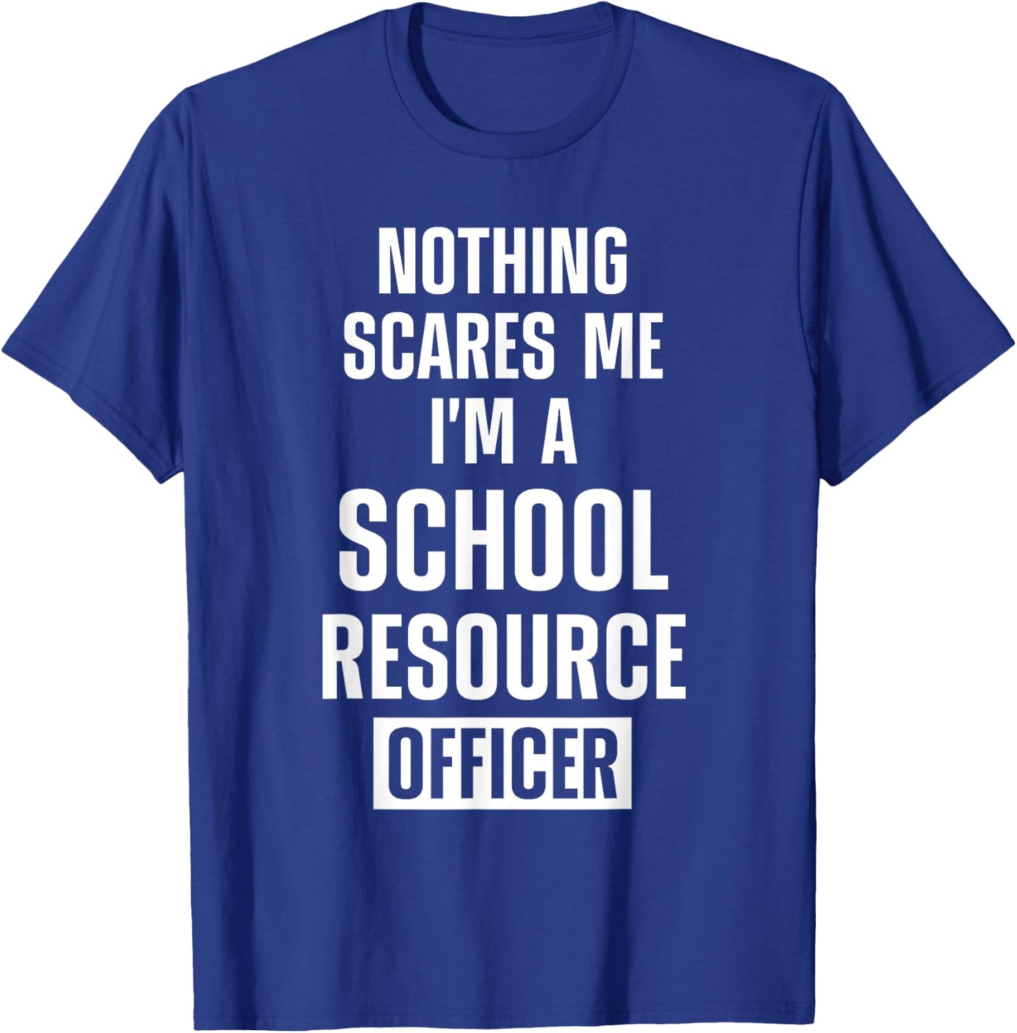 School Resource Officer SRO T-Shirt - T-Shirt | Royal