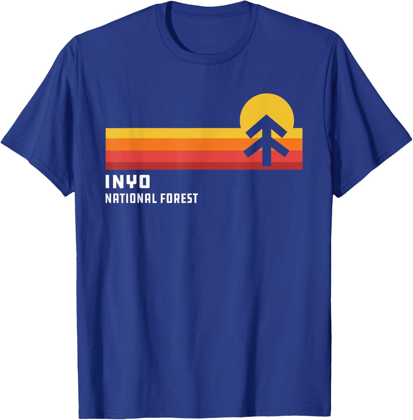 Inyo National Forest Bishop California T-Shirt - T-Shirt | Royal