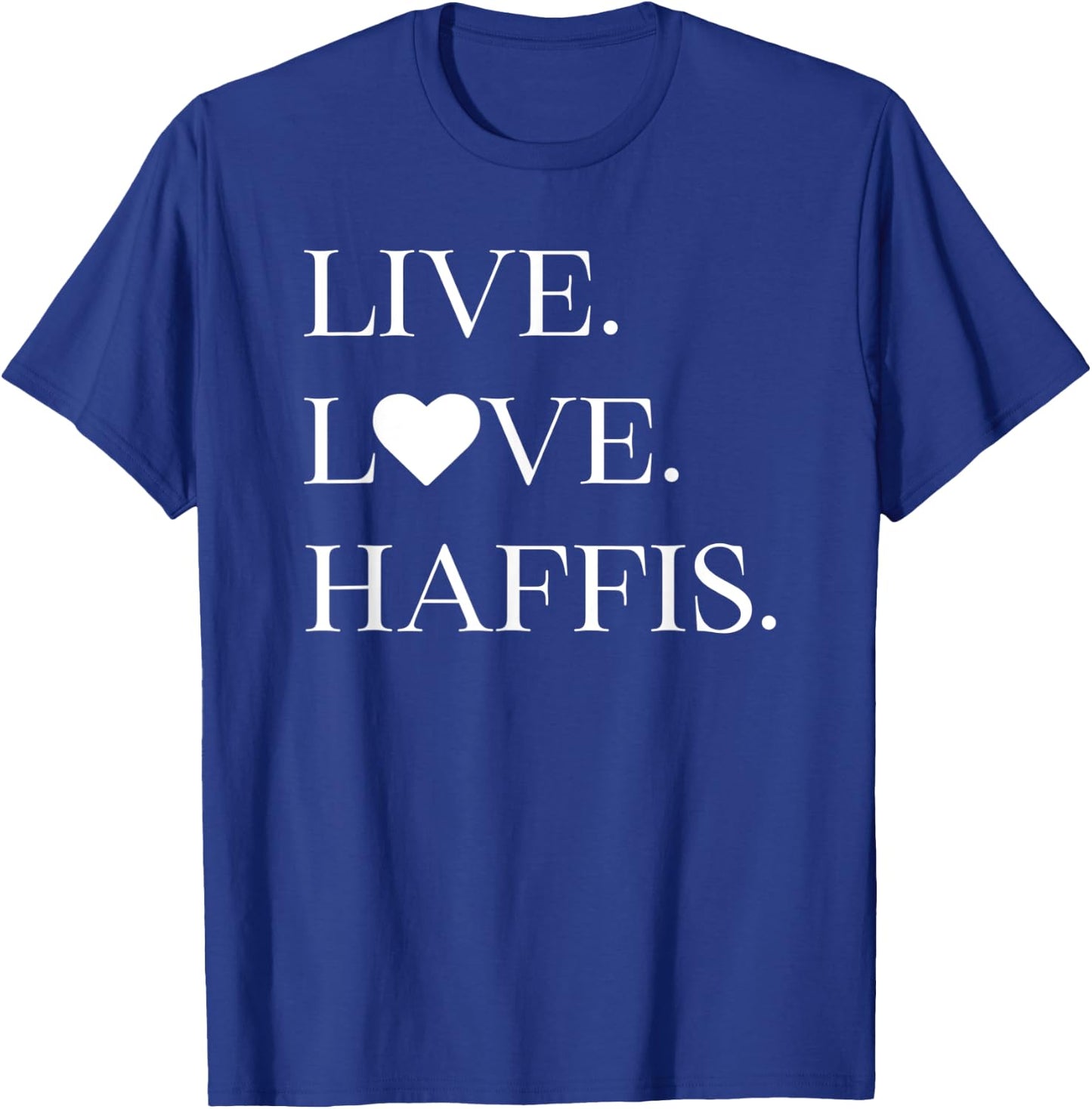 Live Love Haffis | Haflinger T-Shirt - T-Shirt | Royal
