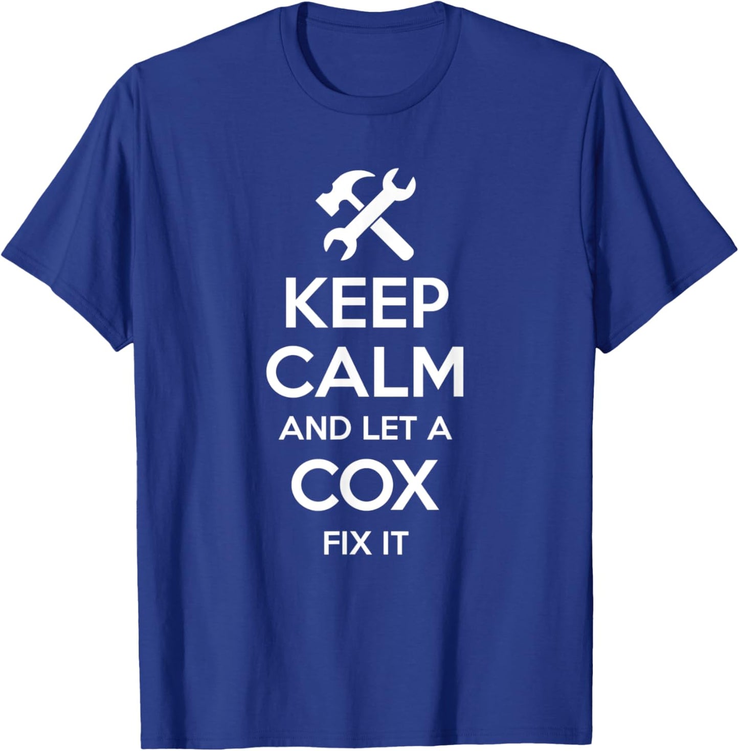 COX Funny Surname Birthday Family Tree Reunion Gift T-Shirt - T-Shirt | Royal