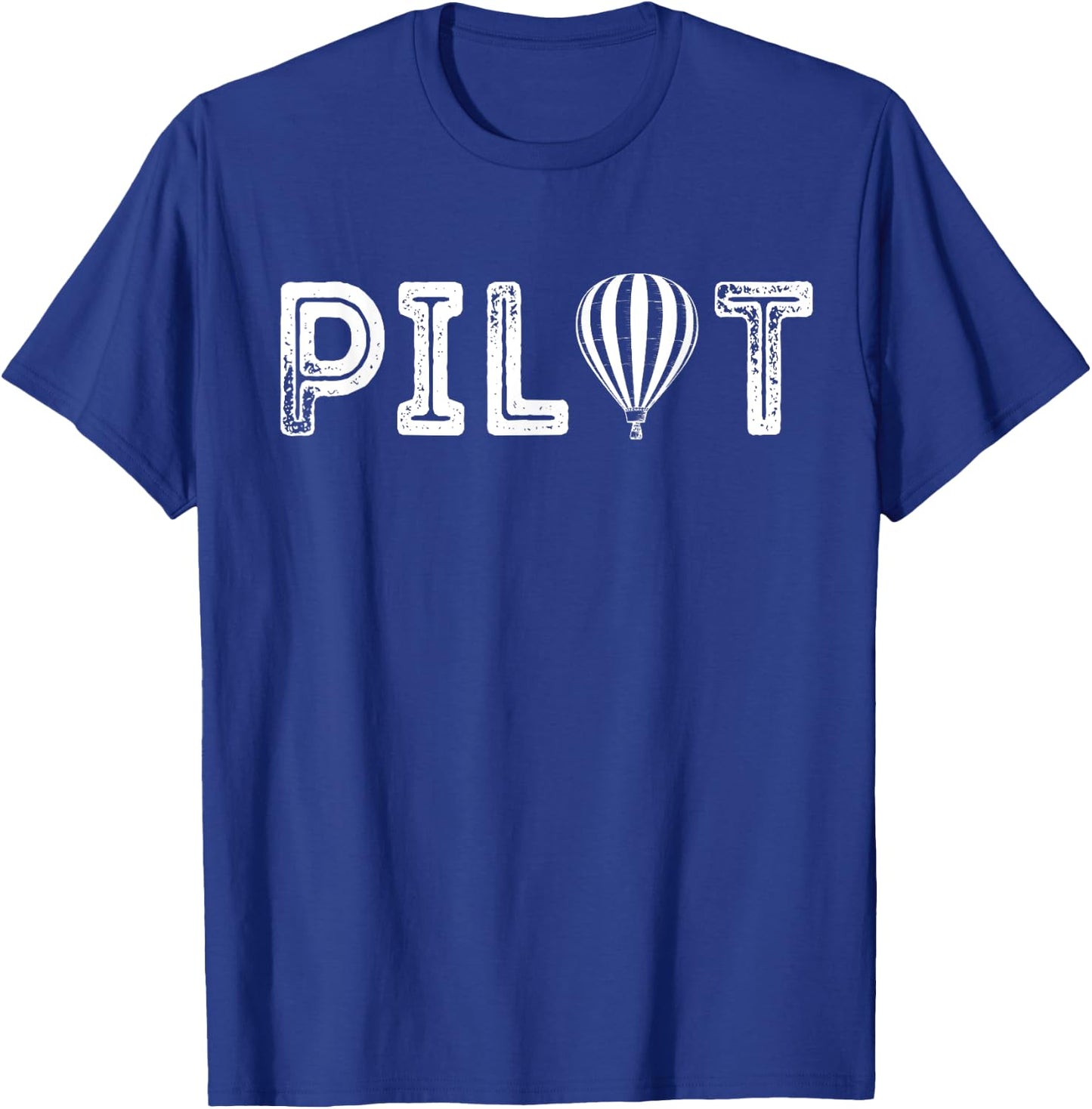Hot Air Balloon Pilot Shirt Balloonist Fly High Ballooning T-Shirt - T-Shirt | Royal