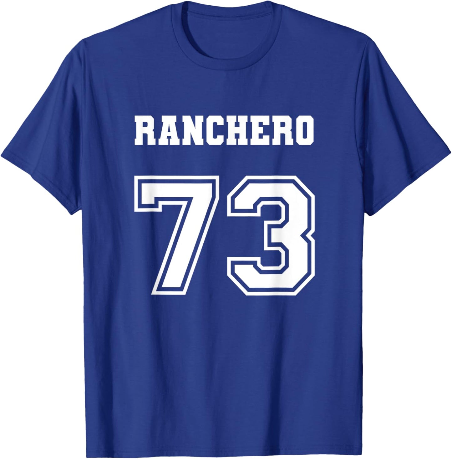 Jersey Style Ranchero 73 1973 Love Old School Pickup Car T-Shirt - T-Shirt | Royal