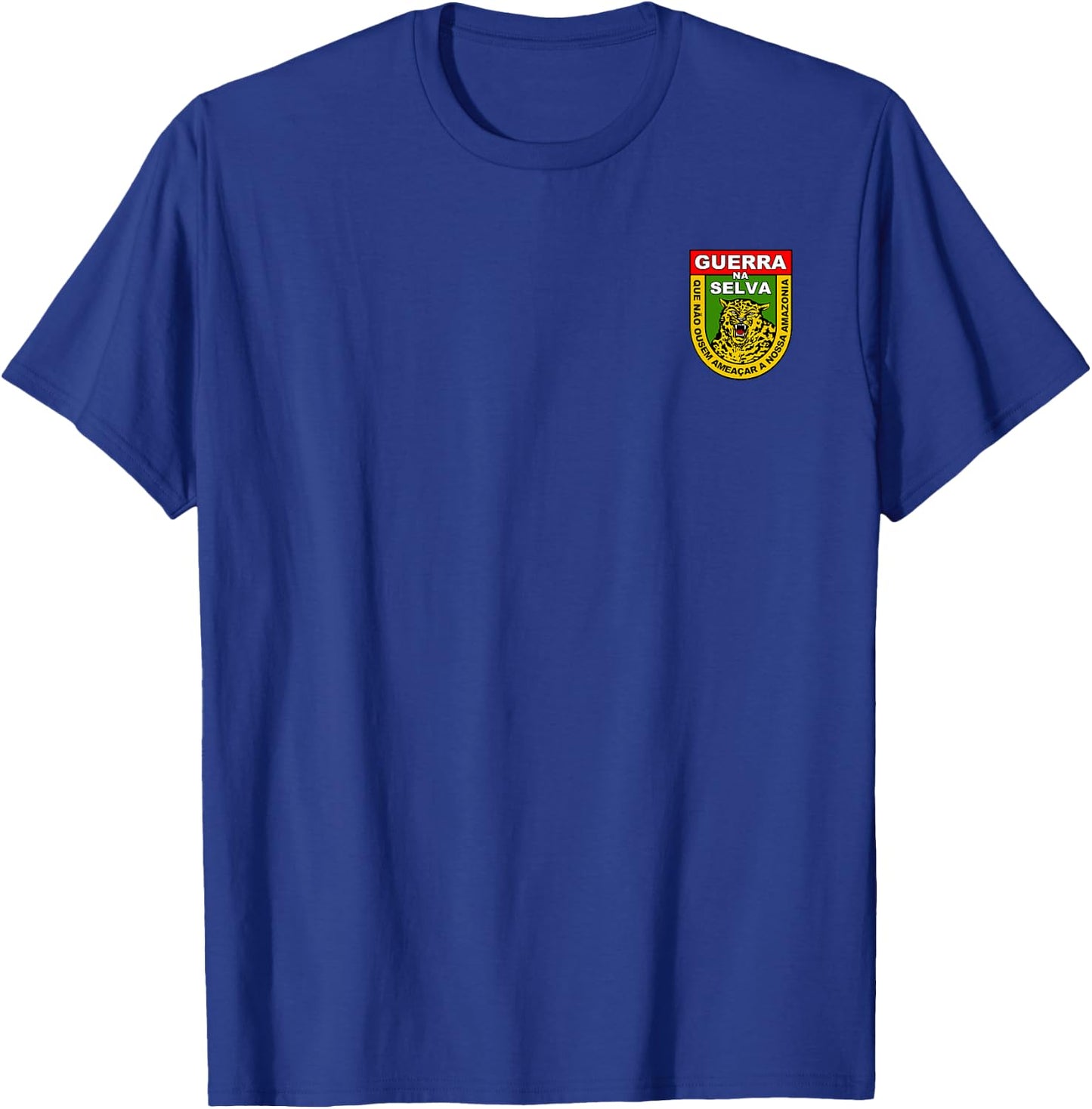 Brazilian Army CIGS Military Jungle Training Warfare Bope T-Shirt - T-Shirt | Royal