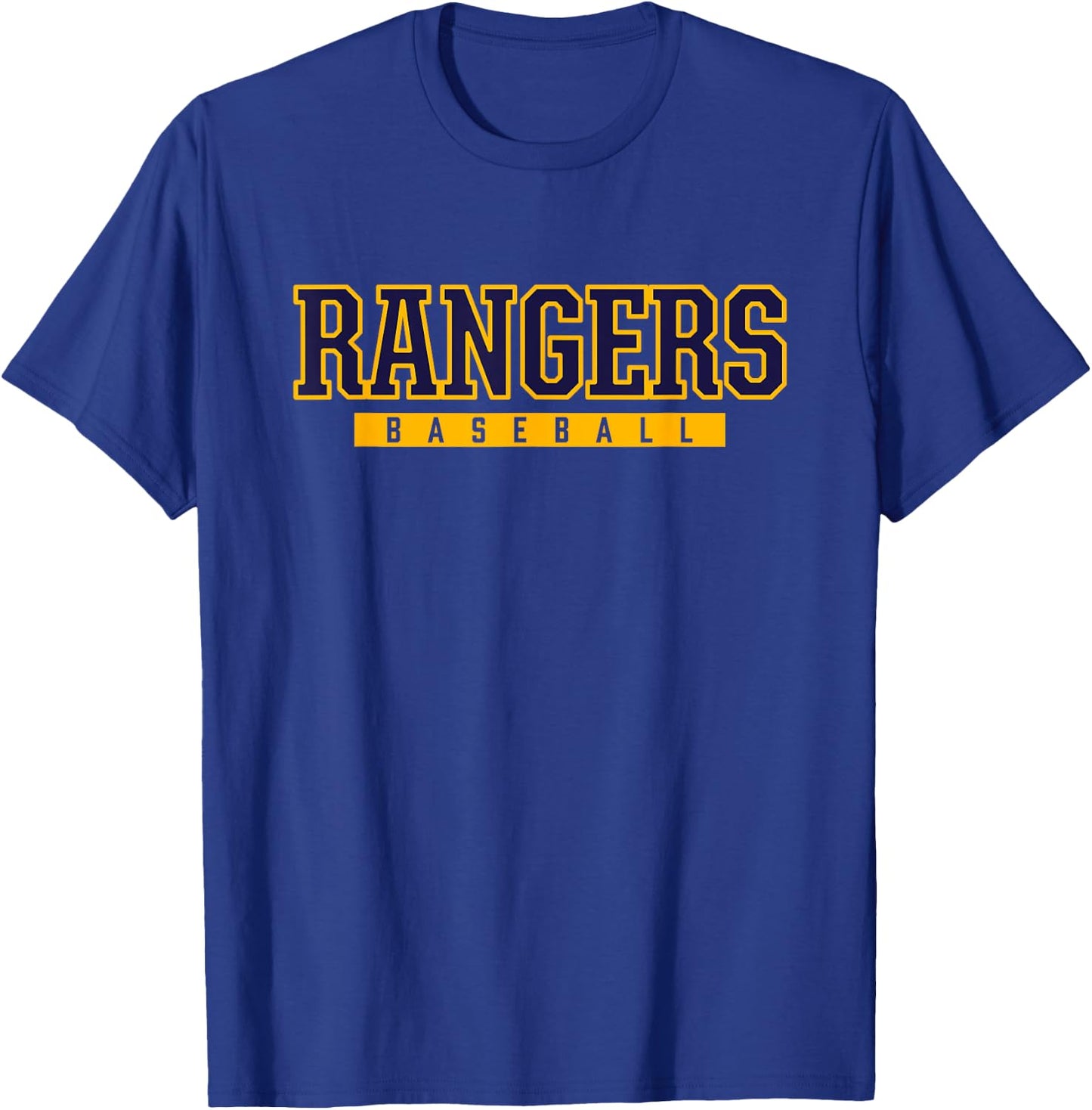 North Ridgeville Rangers Baseball T-Shirt - T-Shirt | Royal