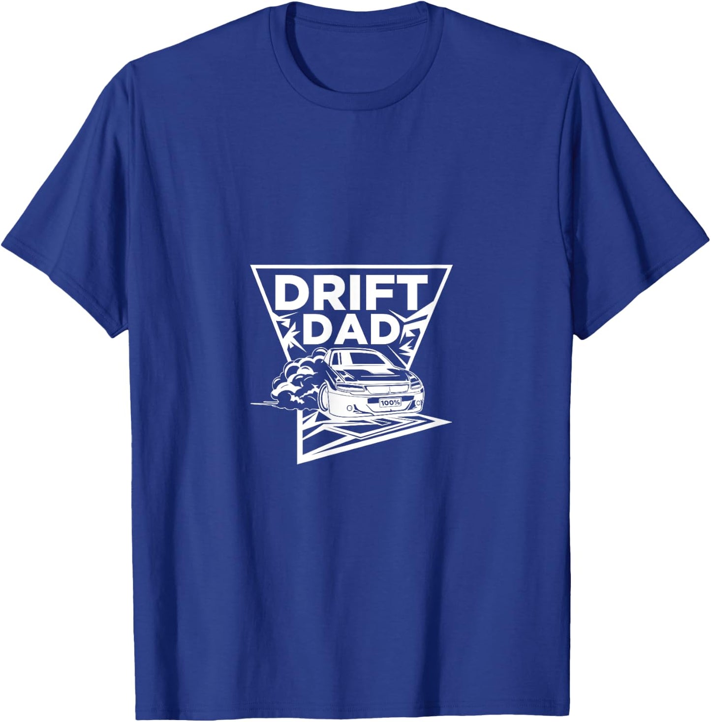 Drift Dad Japan Car Drifting With Smoke Daddy Project Stance T-Shirt - T-Shirt | Royal