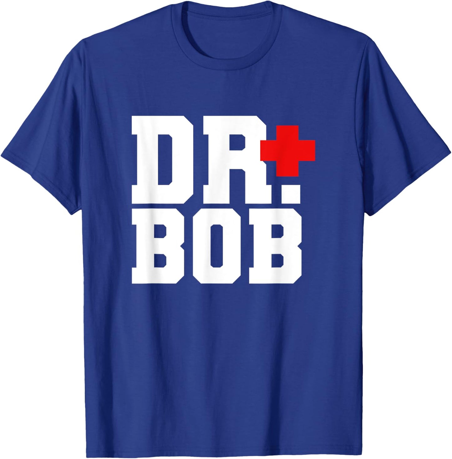 Dr Bob Doctor Costume Fancy Dress Funny Jungle T-Shirt - T-Shirt | Royal