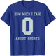 Funny Sports Jersey Costume For Anti Sport People T-Shirt - T-Shirt | Royal