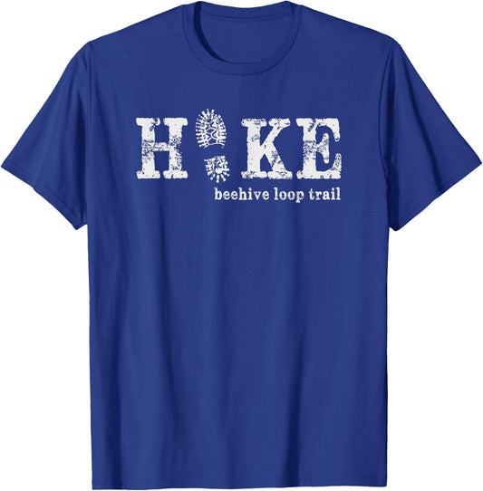 Hike the Beehive Loop Trail Acadia National Park T-Shirt - T-Shirt | Royal