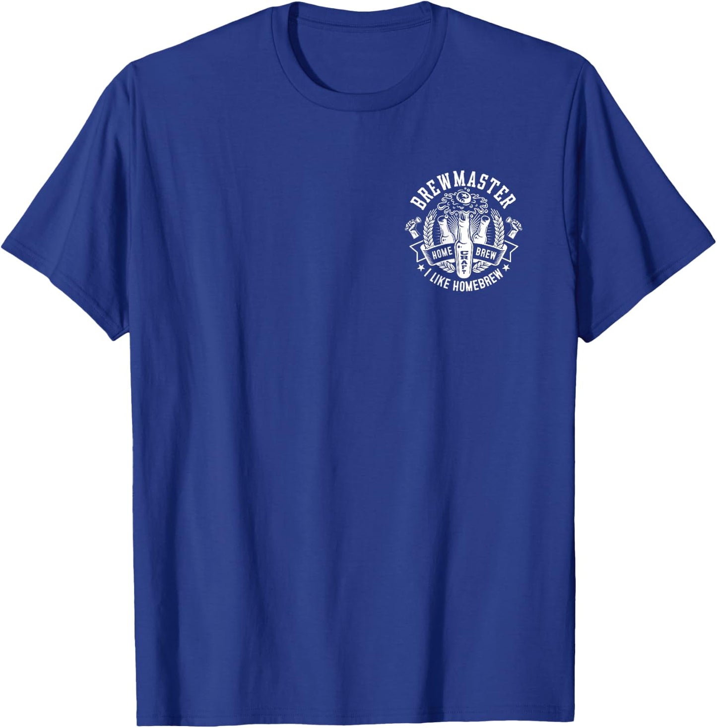 2 Sided Brewmaster Craft Beer I Like Homebrew Brewery T-Shirt - T-Shirt | Royal