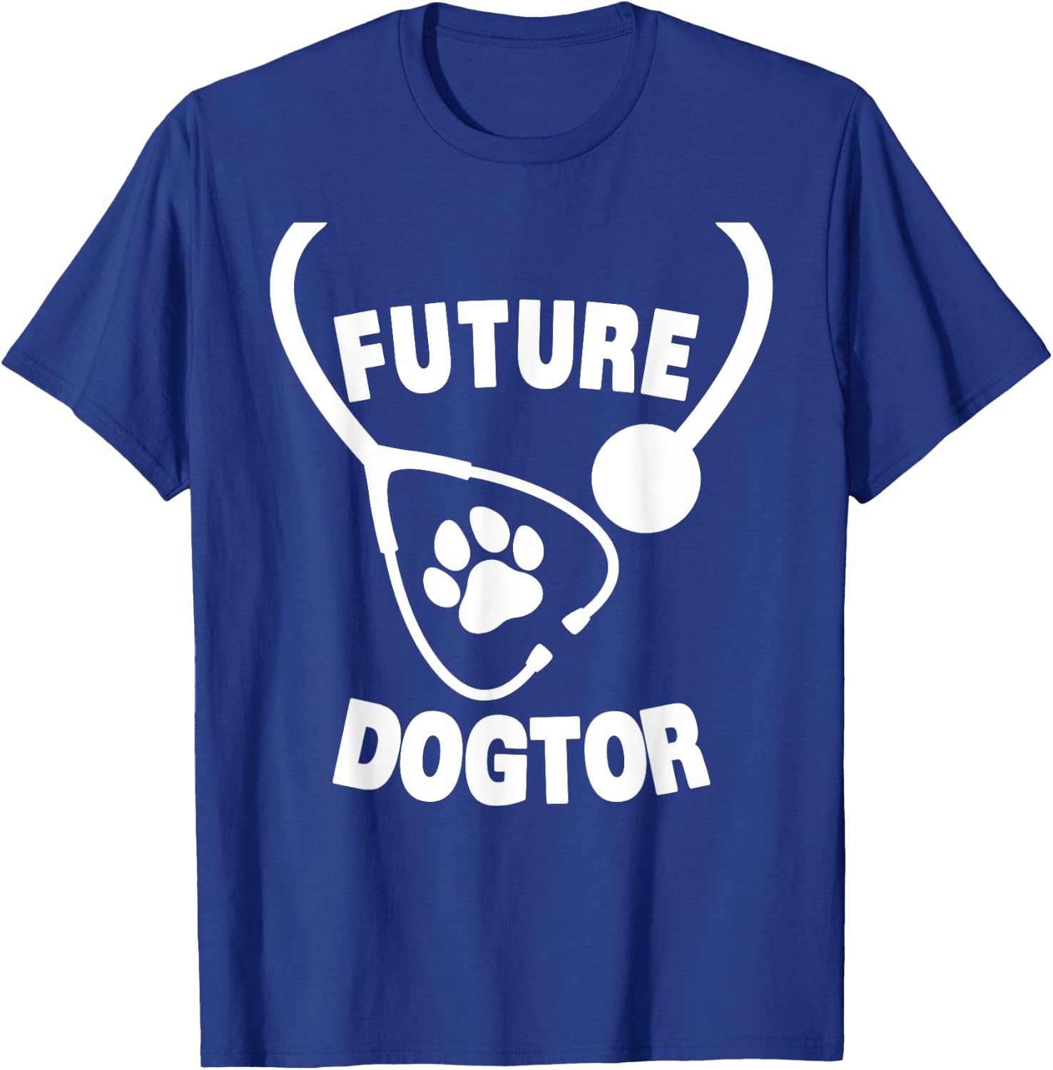 Funny Future Veterinarian Design Women Vet Assistant T-Shirt - T-Shirt | Royal