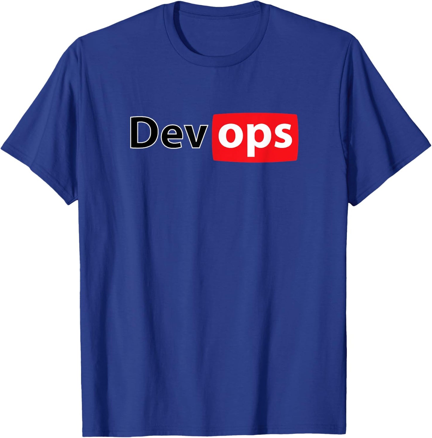 Devops funny computers geek T-Shirt - T-Shirt | Royal