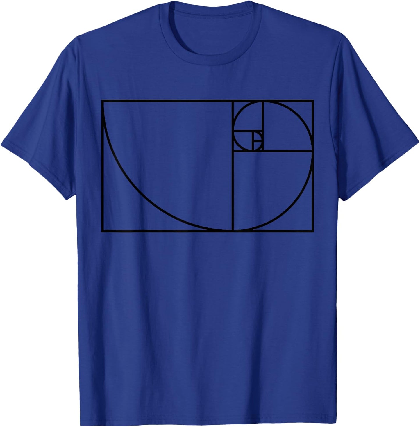 Sheldon Nerdy Golden Spiral Math Teacher Student Gift Men Women Girls Kids T-Shirt - T-Shirt | Royal