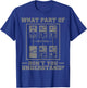 Funny Trucker Design Big Rig Trucker Truck Driver T-Shirt - T-Shirt | Royal