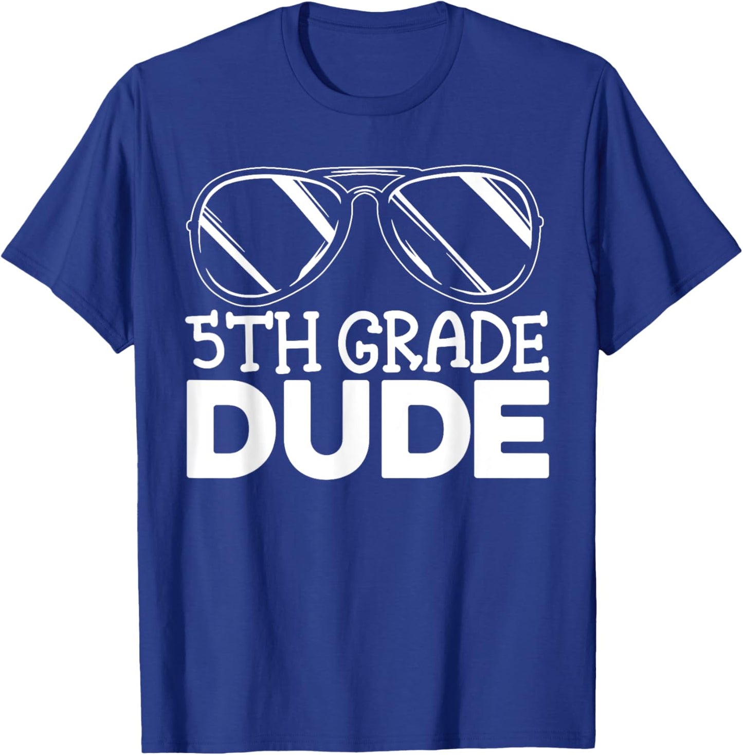 5th Grade Dude First Day Of School Boys Back To School T-Shirt - T-Shirt | Royal