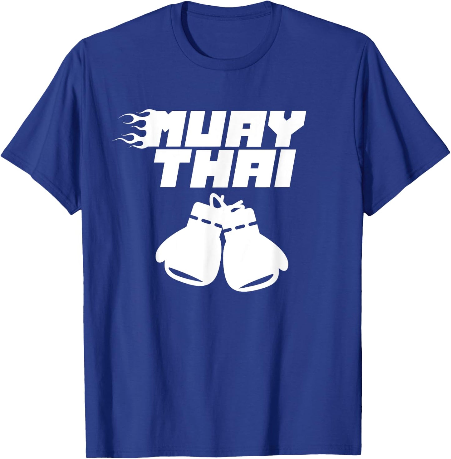 Muay Thai Martial Arts Fighter Hobby Boxing T-Shirt - T-Shirt | Royal