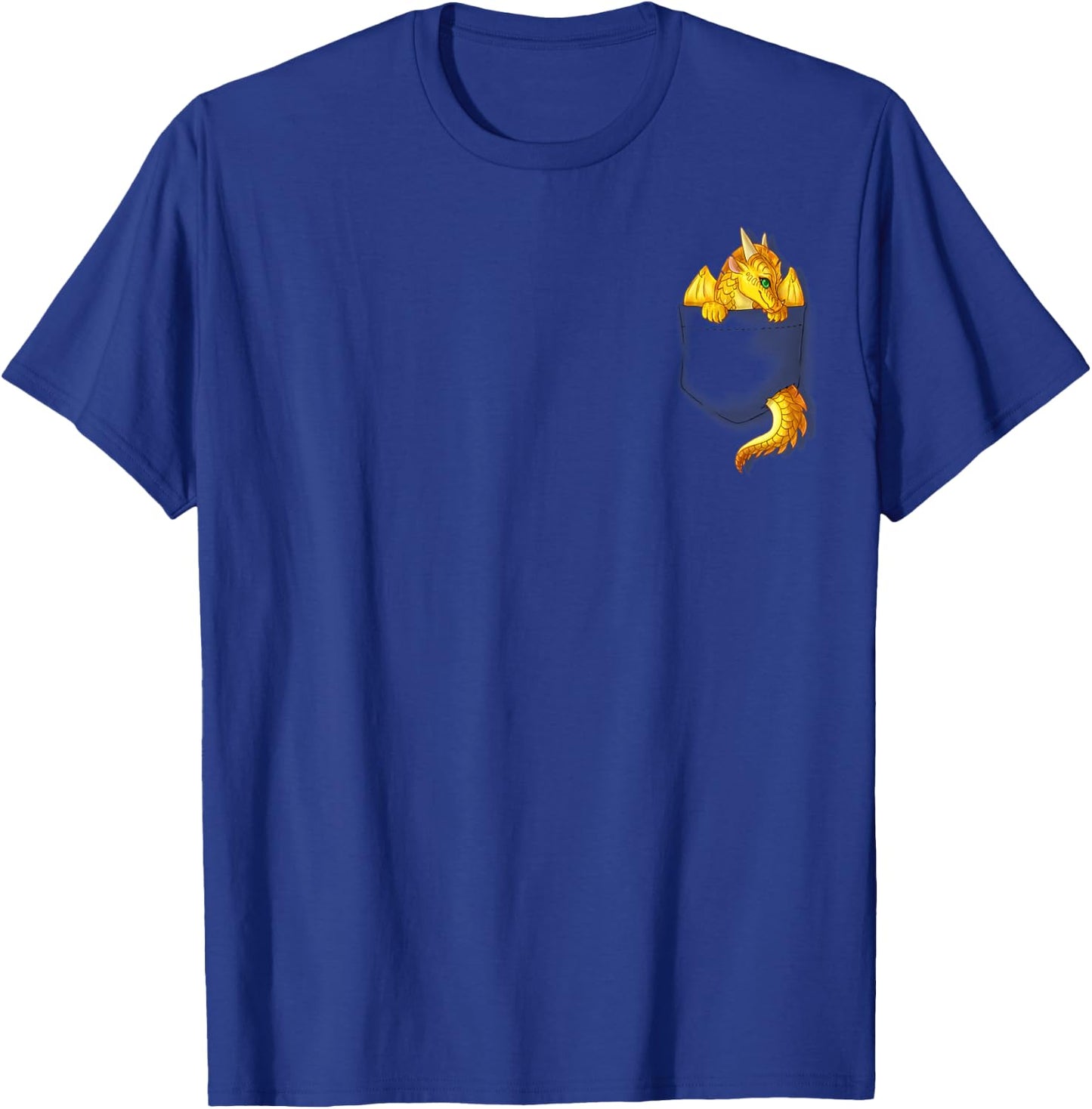 Gift Dragon Sunny Dragon in pocket Gift men T-Shirt - T-Shirt | Royal