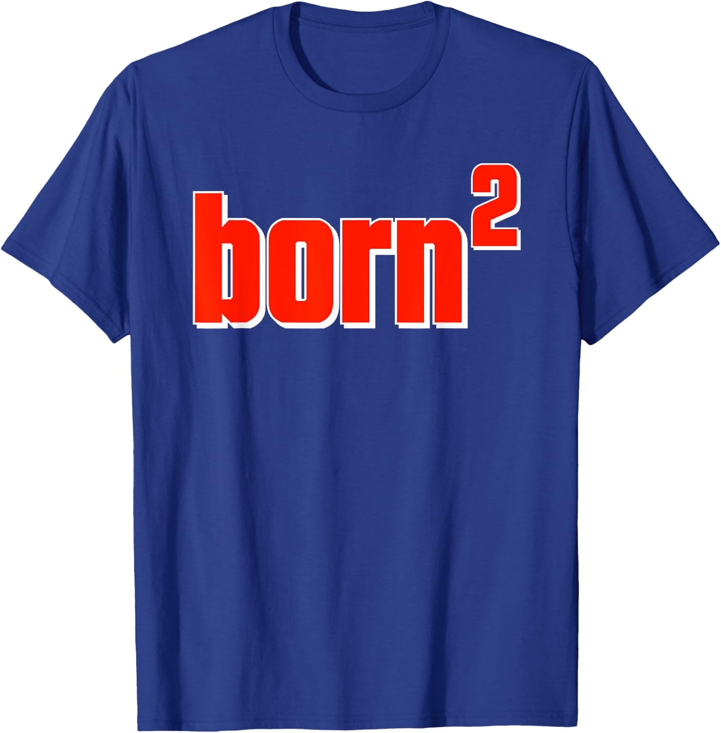 Re-born square (born) 2 John 3:3 T-Shirt - T-Shirt | Royal