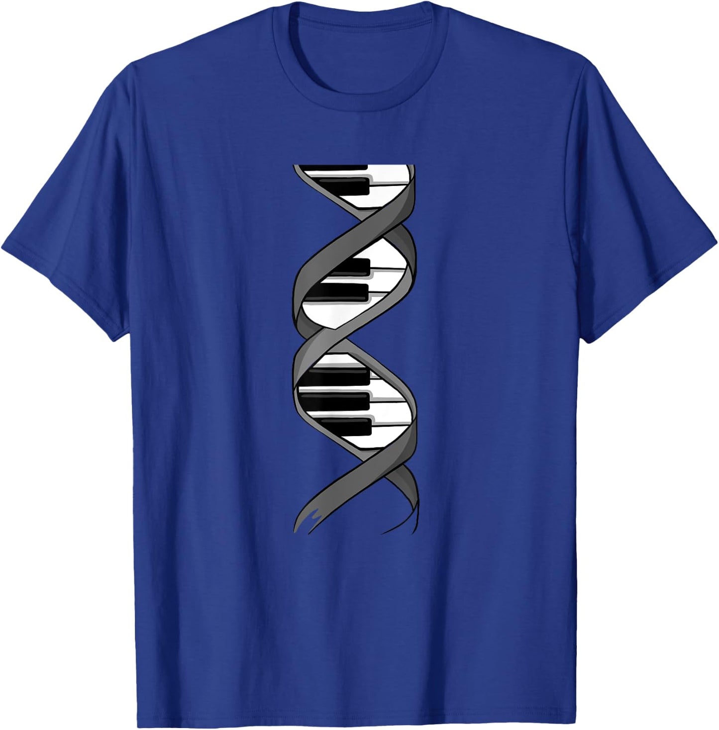 Funny Piano Design Women Keyboard Player Piano Lover T-Shirt - T-Shirt | Royal