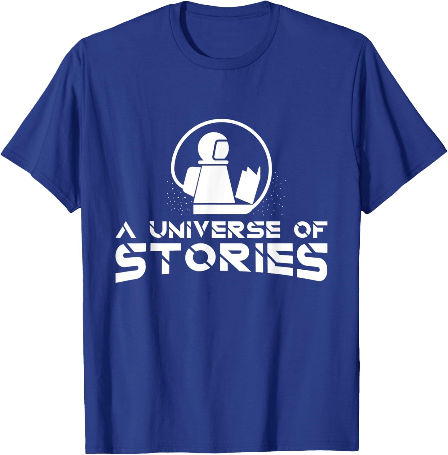 Summer Reading 2019 A Universe of Stories Library Logo Shirt Women Kids T-Shirt - T-Shirt | Royal