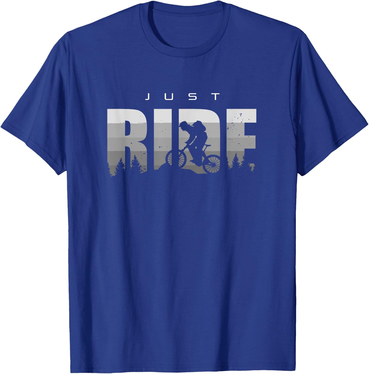 MTB Mountain Bike Apparel - MTB Mountain Bike T-Shirt - T-Shirt | Royal