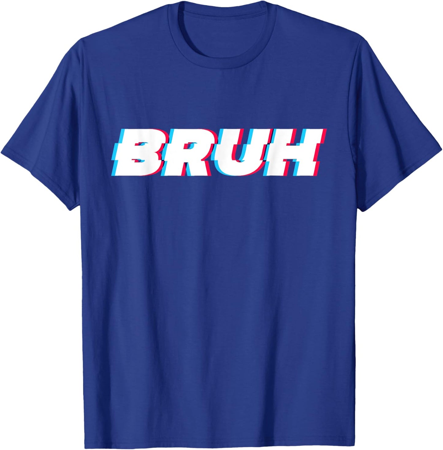 Bruh Funny Meme Saying Brother Greeting Gamer Slang Men Boys T-Shirt - T-Shirt | Royal