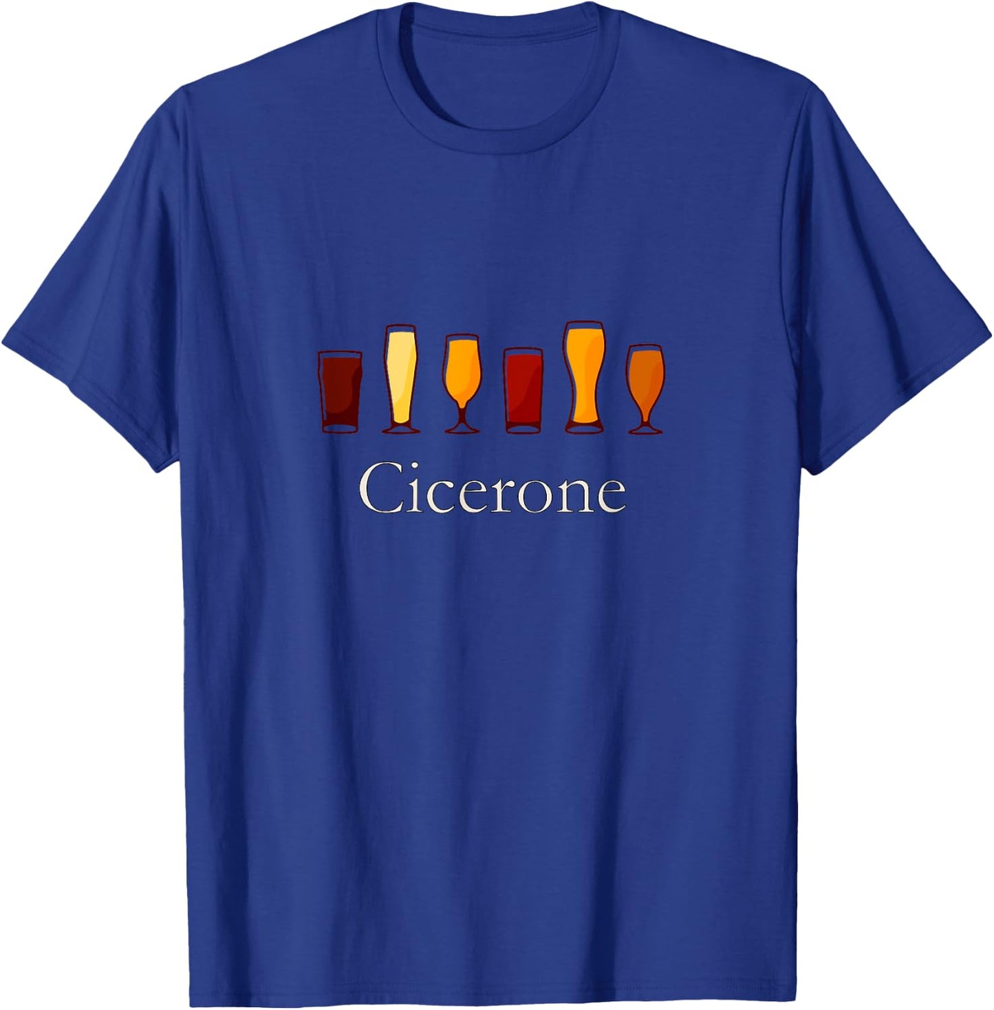 Cicerone - Beer Sommelier For Craft Beer Drinking T-Shirt - T-Shirt | Royal