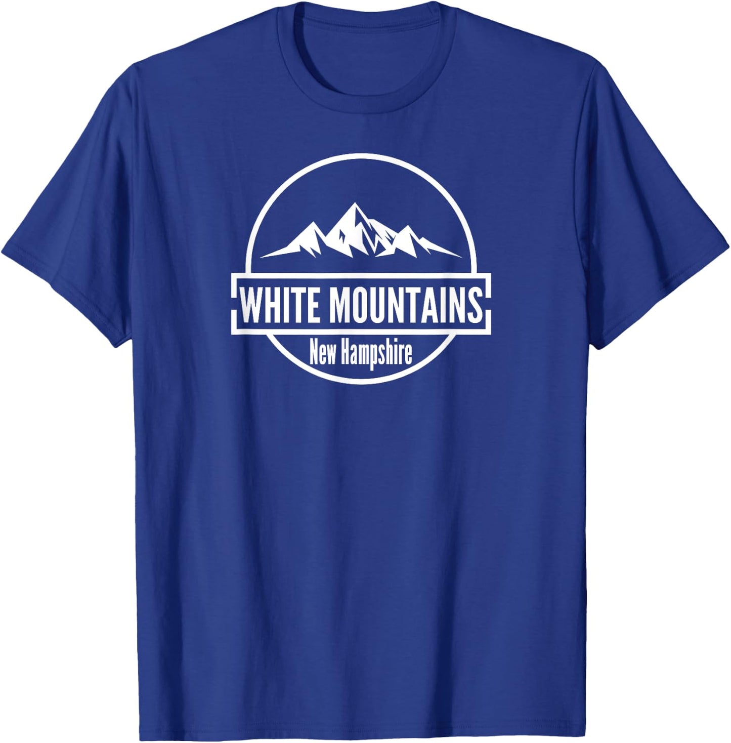 White Mountains New Hampshire T-Shirt - T-Shirt | Royal