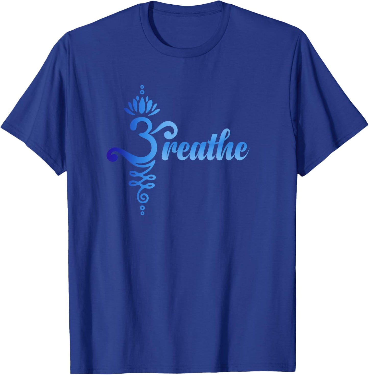 Breathe Sanskrit Symbol T-Shirt - T-Shirt | Royal
