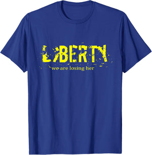 Liberty & Freedom T Shirt gift , Women and Children T-Shirt - T-Shirt | Royal