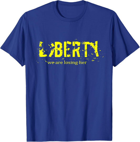 Liberty & Freedom T Shirt gift , Women and Children T-Shirt - T-Shirt | Royal