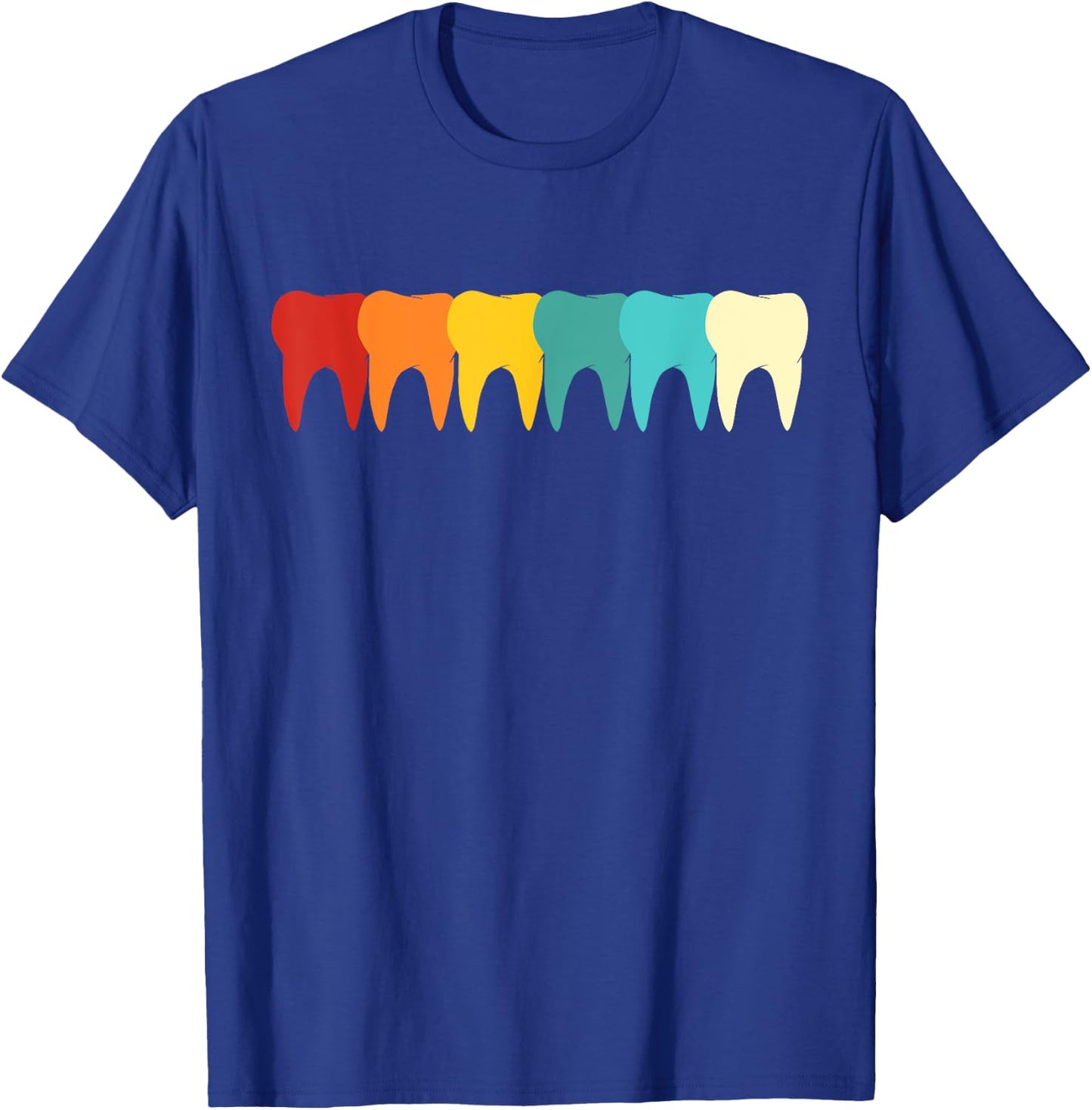 Retro Teeth T-Shirt - T-Shirt | Royal