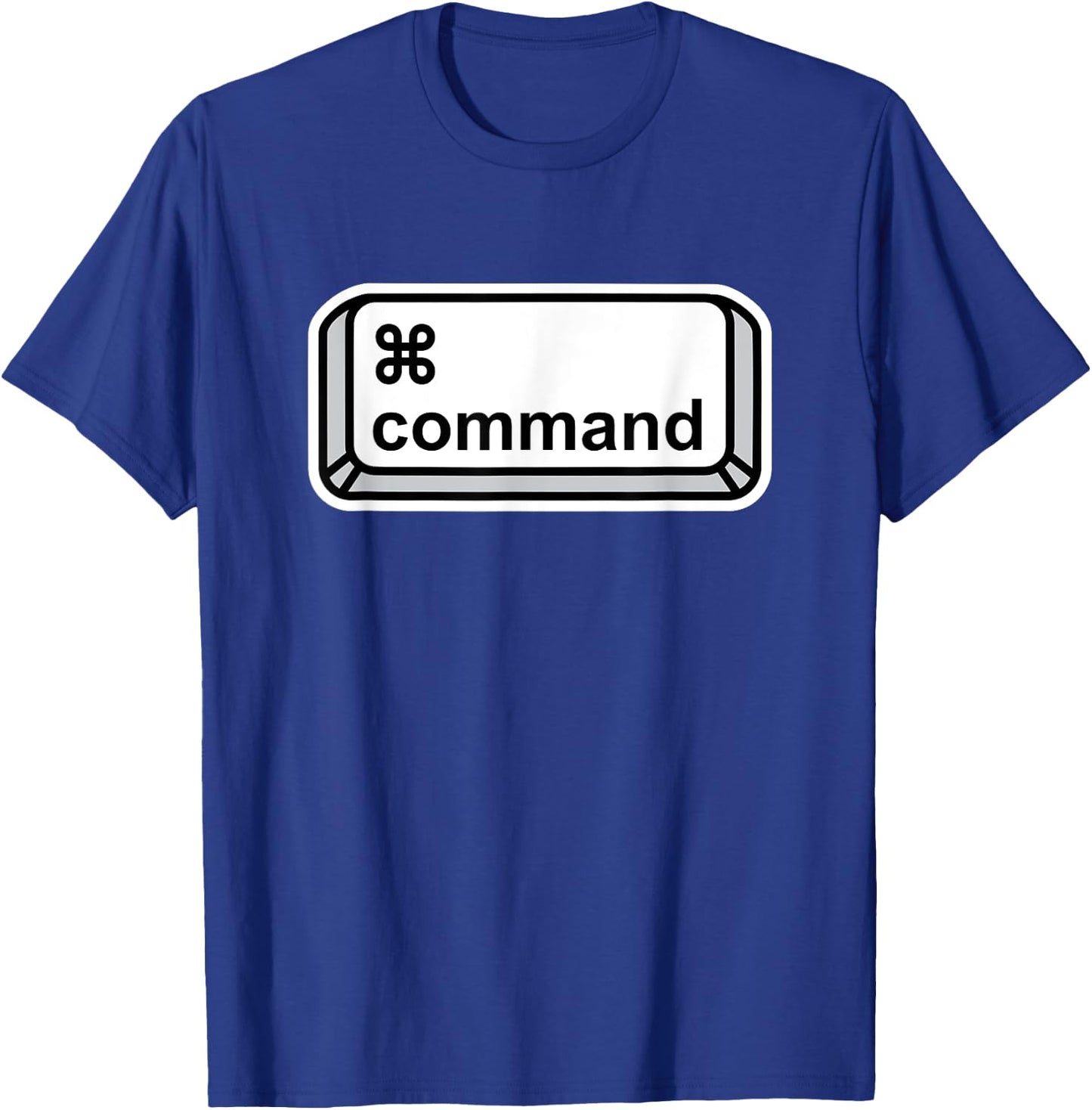 Command Button Computer Key Halloween Group Costume T-Shirt - T-Shirt | Royal