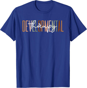 Boho Early Intervention Team Gifts Co. Boho Modern Black T-Shirt - T-Shirt | Royal
