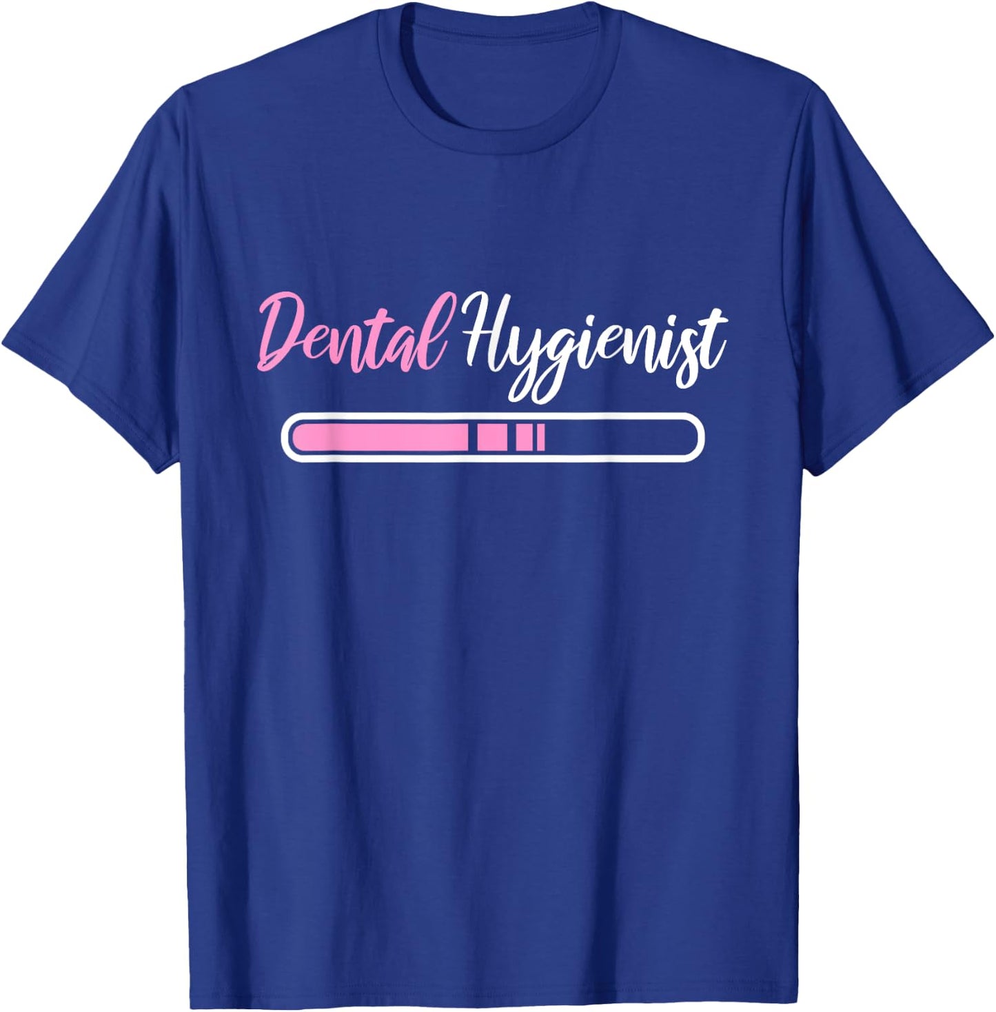 Dental Hygienist loading funny RDH outfit future RDH T-Shirt - T-Shirt | Royal