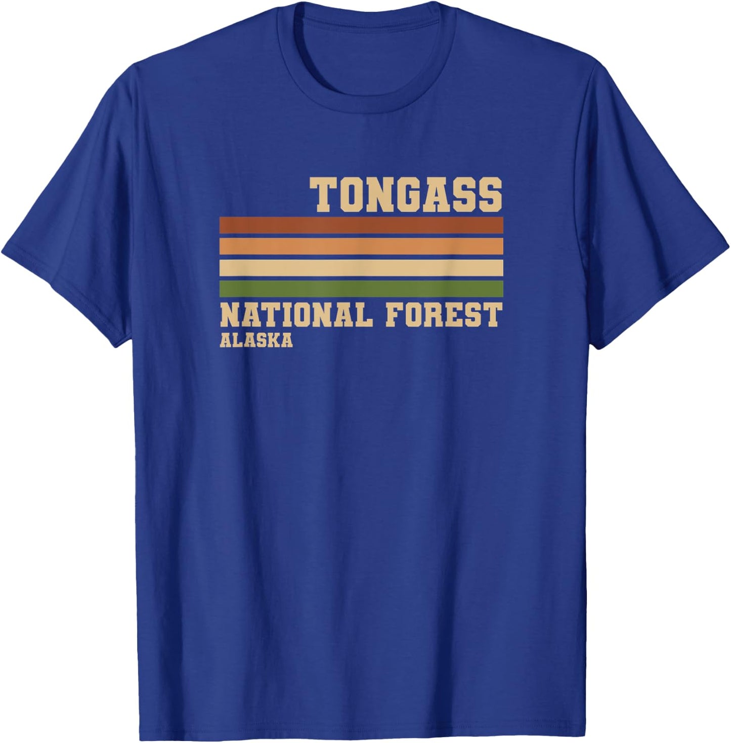 Tongass National Forest T-Shirt - T-Shirt | Royal