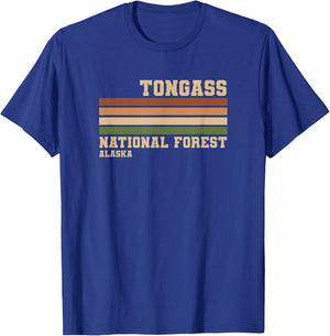 Tongass National Forest T-Shirt - T-Shirt | Royal