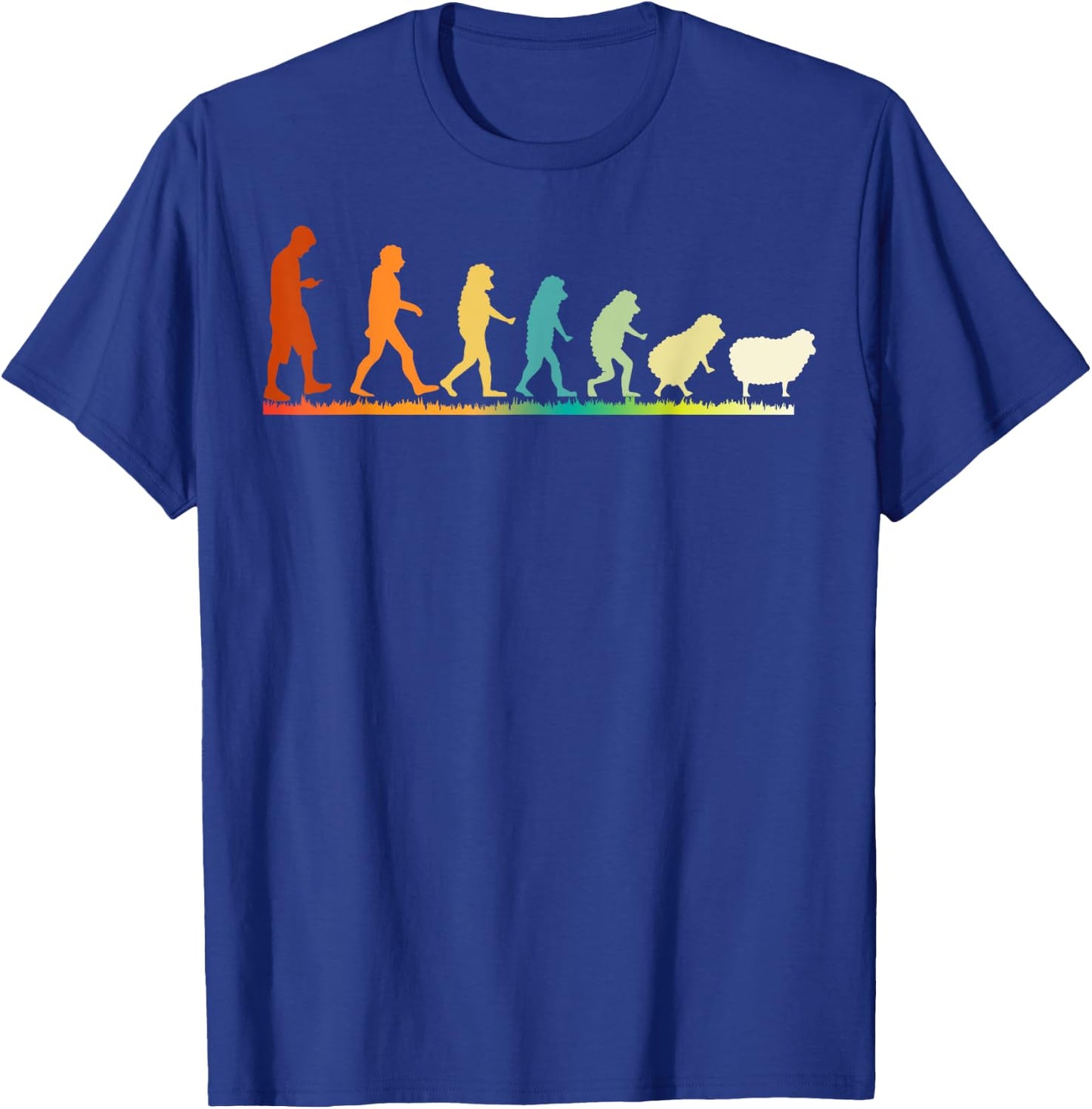 Conspiracy Theorist, Sheep, Human Evolution, Wake Up Sheeple T-Shirt - T-Shirt | Royal