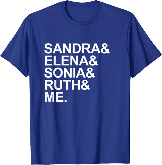 US Supreme Court RBG Justice Female T-Shirt - T-Shirt | Royal