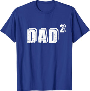 2nd second time Dad daddy to be T-Shirt - T-Shirt | Royal