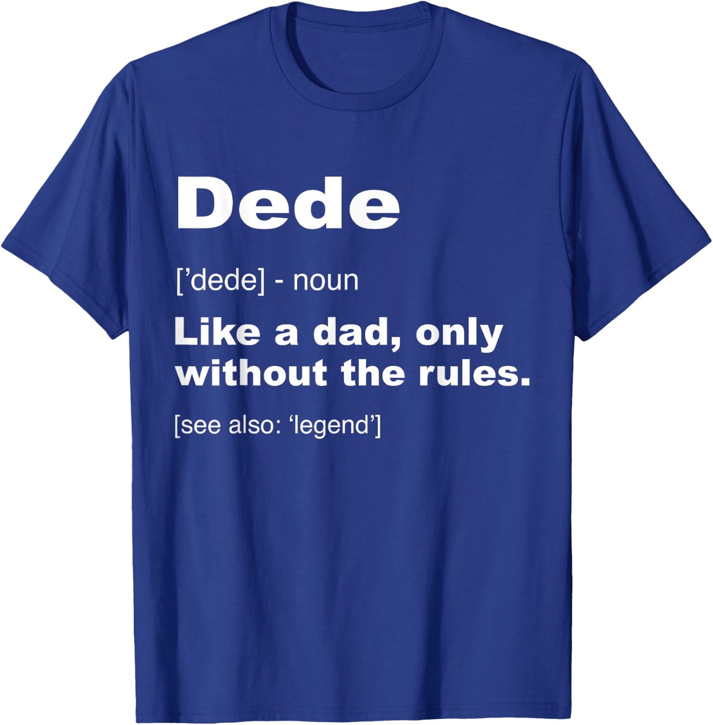 Definition Of Dede Funny Turkish Grandpa Shirts T-Shirt - T-Shirt | Royal