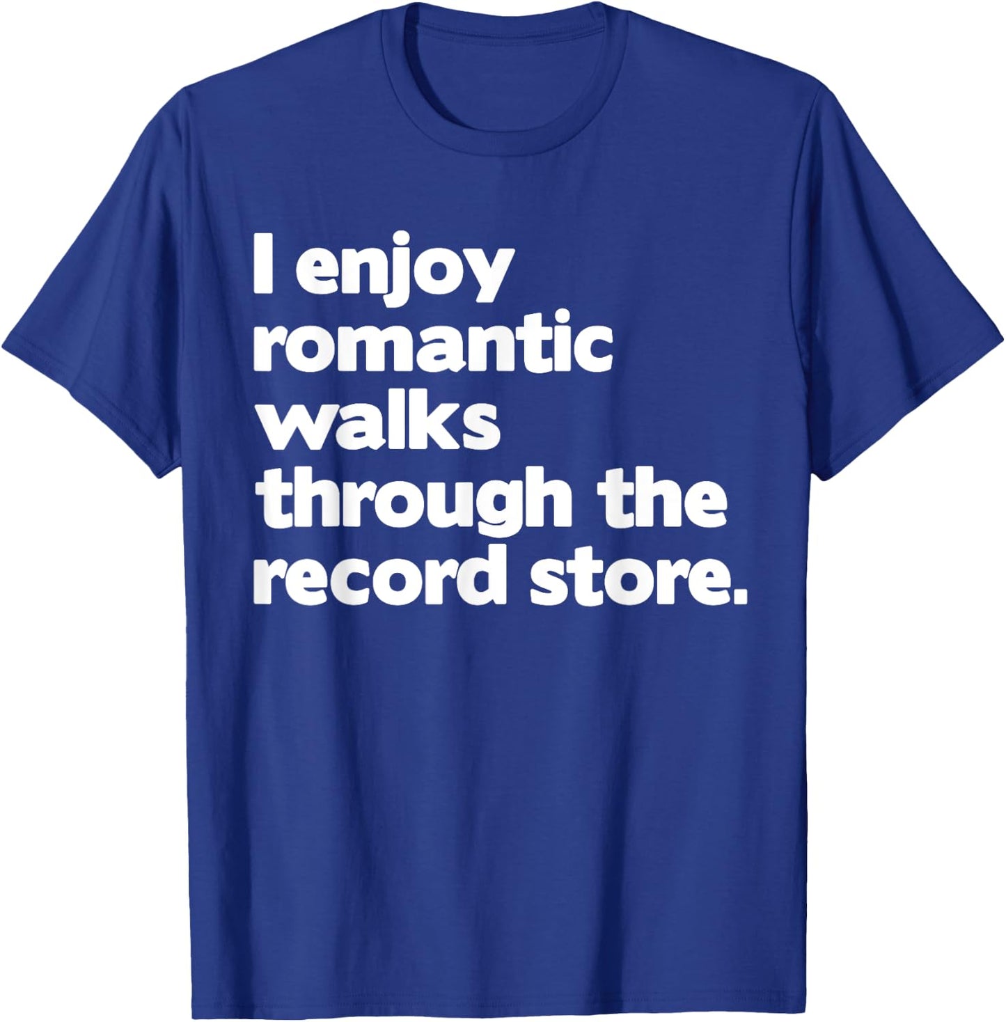 Funny Vinyl Lover Design Women Record Store Lovers T-Shirt - T-Shirt | Royal