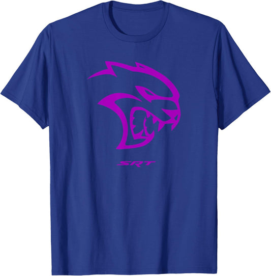 Dodge Hellcat Purple T-Shirt - T-Shirt | Royal