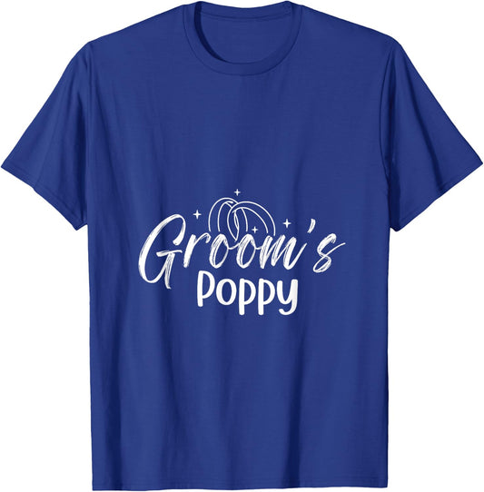 Marriage - Groom's Poppy T-Shirt - T-Shirt | Royal